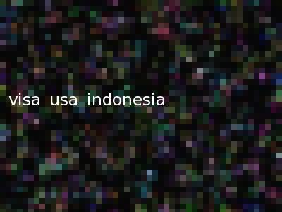 visa usa indonesia