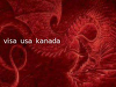 visa usa kanada