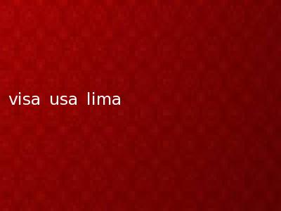 visa usa lima