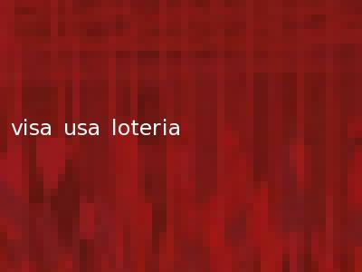visa usa loteria