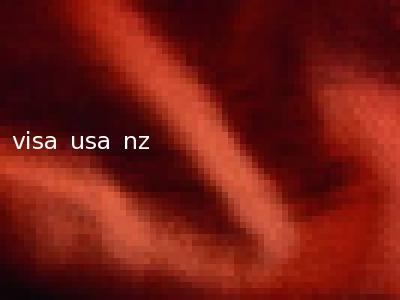 visa usa nz