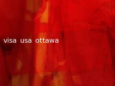 visa usa ottawa