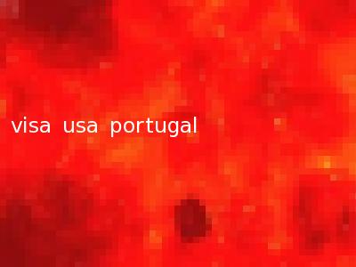 visa usa portugal