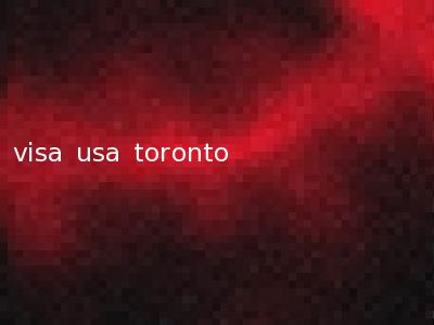 visa usa toronto