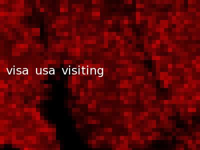 visa usa visiting