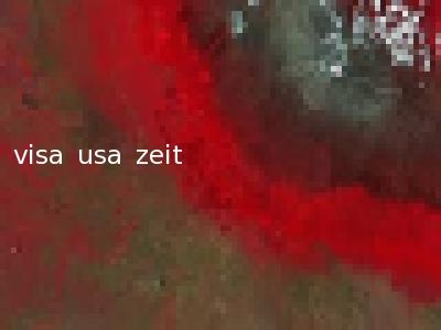 visa usa zeit