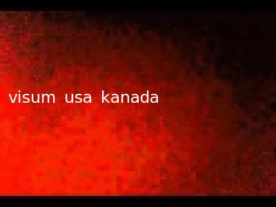 visum usa kanada