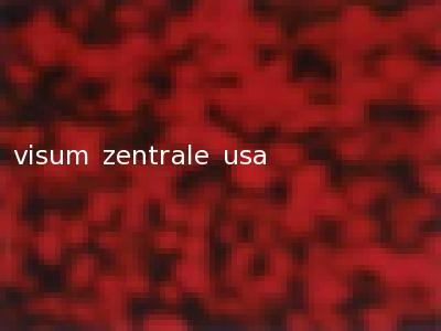 visum zentrale usa