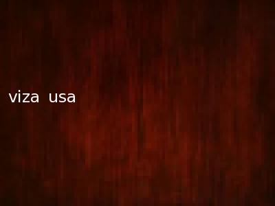 viza usa
