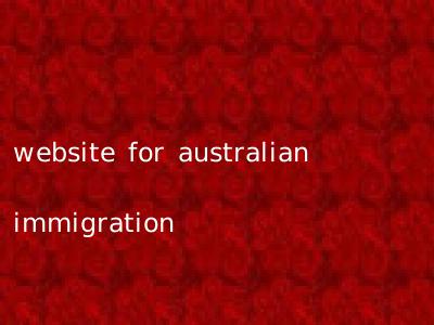 website for australian immigration