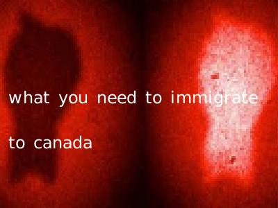 what you need to immigrate to canada